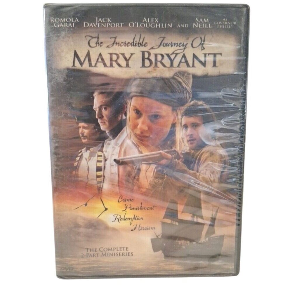 The Incredible Journey of Mary Bryant DVD 2005 2 Part Mini Series Sealed